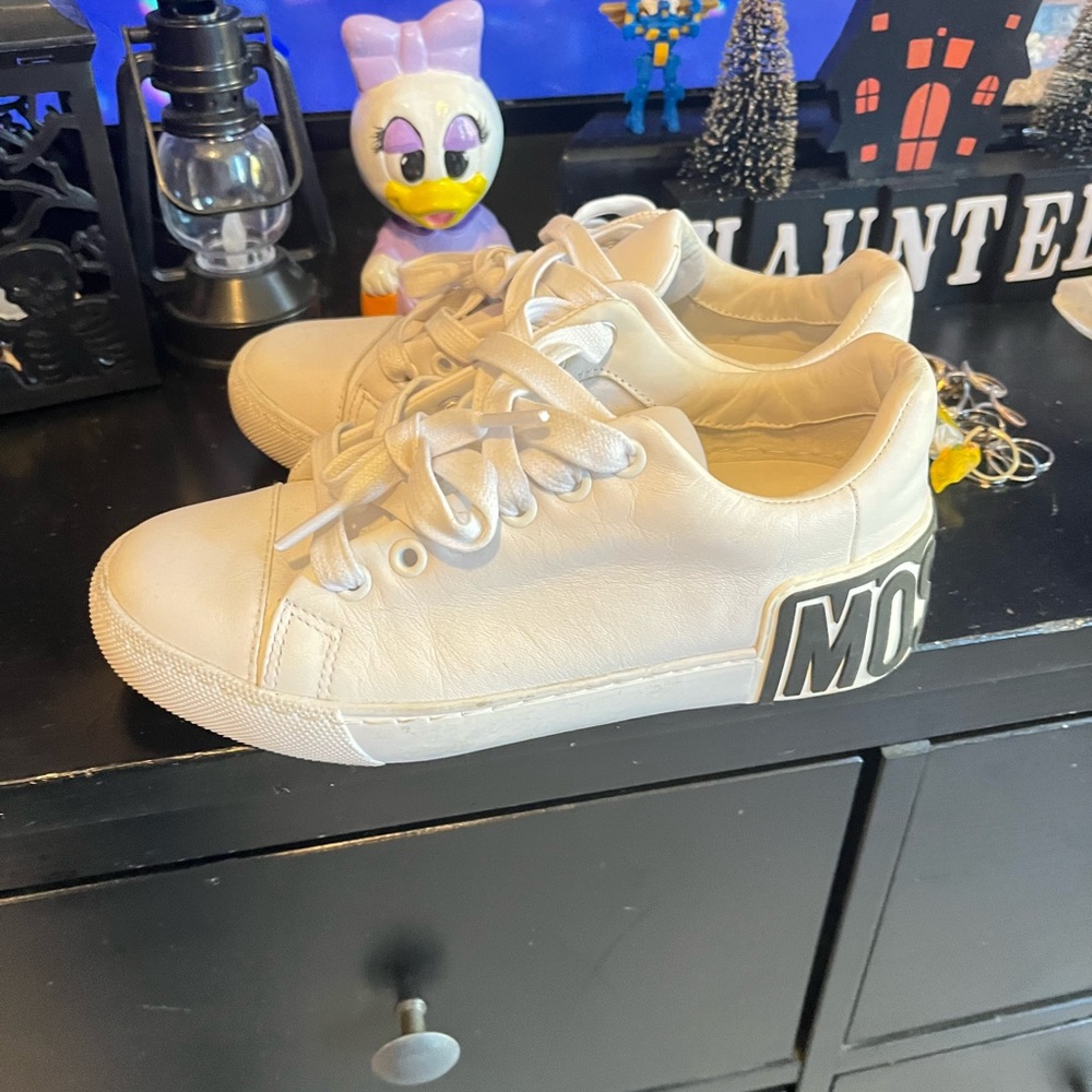 Brand New Moschino Sneakers, Worn Only Three Times View 3